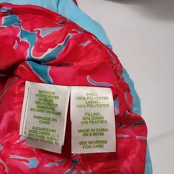 Lilly Pulitzer puffer vest - Picture 5 of 6